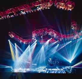 Lighted Stage