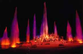 Colored Fountain